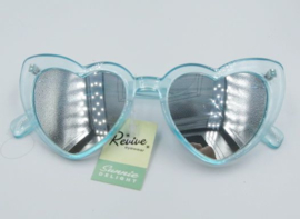 HEART SUNGLASSES LOLITA. PASTELBLUE