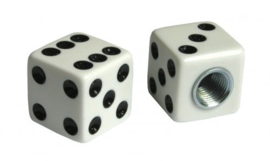 DICE VALVECAPS WHITE