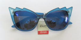 GOTHAM CAT SUNGLASSES. BLUE