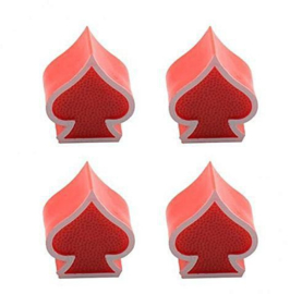 SPADES VALVECAPS. RED