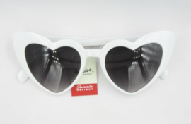 HEART SUNGLASSES LOLITA. WHITE