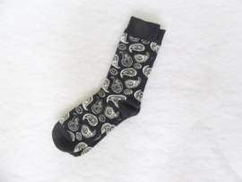 SOCKS WITH PAISLEY PRINT