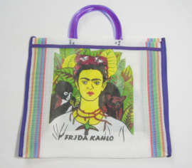 BOODSCHAPPENTAS MET FRIDA KAHLO PRINT