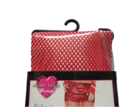 FISHNET TIGHTS IN BLACK, WHITE, PINK, RED
