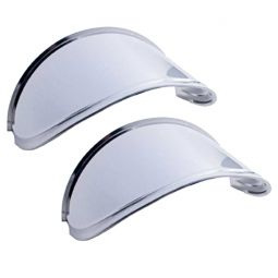 HEADLIGHT VISOR. EXTRA LONG. STAINLESS STEEL