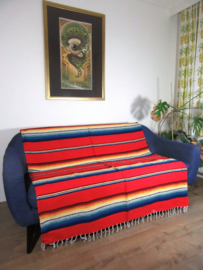 MEXICAN RIO BRAVO BLANKET RED