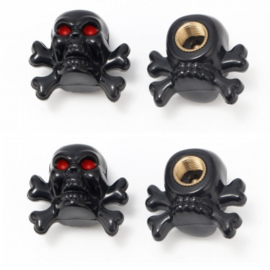 SKULL VALVECAPS BLACK