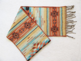 SOUTHWEST SCARF BROWN