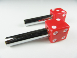 DOORKNOBS DICE RED