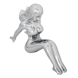 SITTING NUDE LADY HOOD ORNAMENT