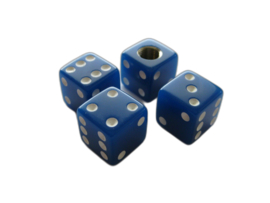 DICE  VALVECAPS BLUE