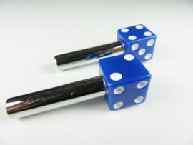 DOORKNOBS DICE BLUE