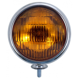 VINTAGE FOG LIGHT WITH AMBER  LIGHT