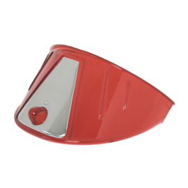 HEADLIGHT VISOR RED