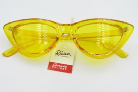 CATEYE SUNGLASSES. YELLOW