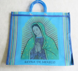 VIRGEN DE GUADELUPE SHOPPER BLAUW