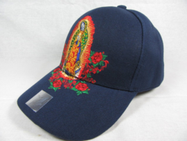 VIRGEN DE GUADELUPE BASEBALL CAP BLUE