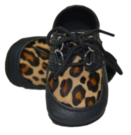 BABY SLOFJES WILDCAT CREEPER ZWART