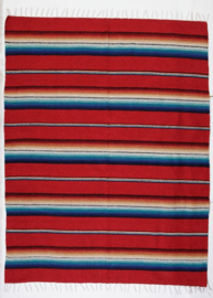 MEXICAN RIO BRAVO BLANKET RED