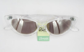 CATEYE SUNGLASSES. TRANSPARANT