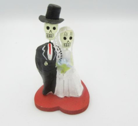 DIA DE LOS MUERTOS BRIDAL COUPLE