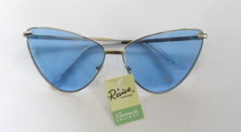 METAL CAT SUNGLASSES. BLUE