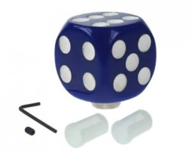 DICE SHIFT KNOB. BLUE