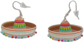 MEXICAN EARRINGS: SOMBREROS