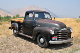 CHEVROLET HOOD EMBLEM. 1947-53