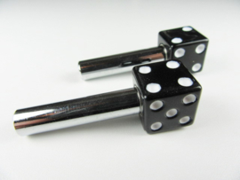 DOORKNOBS DICE BLACK