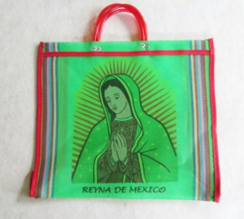 VIRGEN DE GUADELUPE SHOPPER BAG GREEN