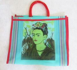 FRIDA KAHLO SHOPPER BLAUW