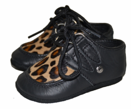 BABY SLOFJES WILDCAT CREEPER ZWART