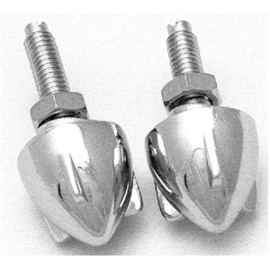3-WING BULLET LICENSE PLATE FASTENERS