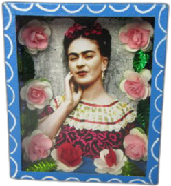 FRIDA KAHLO DIA DE L0S MUERTOS SHADOW BOX