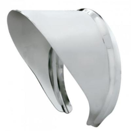 PEEP MIRROR VISOR. STAINLESS STEEL