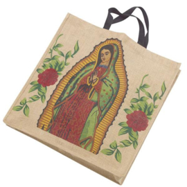 VIRGIN DE GUADELUPE JUTE SHOPPER