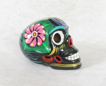 EL DIA DE LA MUERTE SKULL BLACK | El Dia de los Muertos | Warehouse Retro