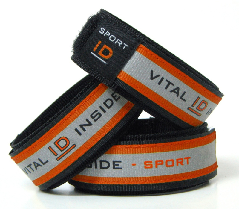 Red Wristband. Витал спорт. Transparent long Armbands.