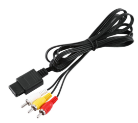 SNES / Nintendo 64 / GameCube RCA Composite Video Cable