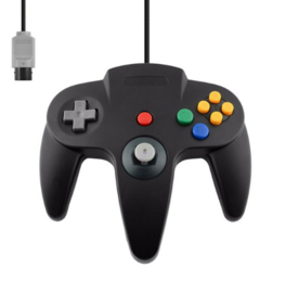 Manette N64  (Produit Tiers) - Noir