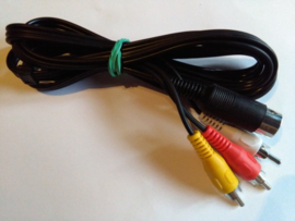 Commodore 64 / 128 / VIC20 / Plus4 / Atari 600 RCA Composite Videokabel