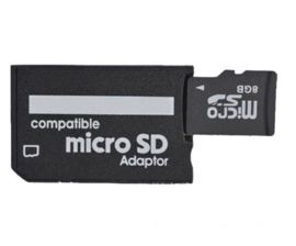 Memory Stick Pro Duo Micro SDHC Card Adapter