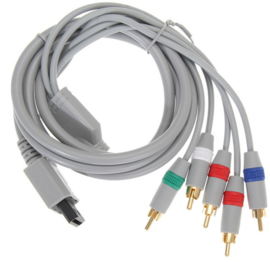 Wii / Wii U Component  RCA Videokabel