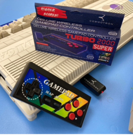 TURBO 2000 Super Retro GamePad - C64 Design