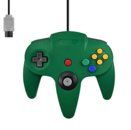 Manette N64  (Produit Tiers) - Vert