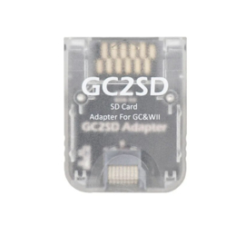 Gamecube / Wii Memory card adaptateur pour carte SD