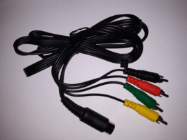 Commodore 64 / 128 / Plus4 Y/C Videocable