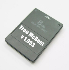 Free McBoot Memory Card PS2 FAT 8MB