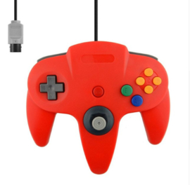 Manette N64  (Produit Tiers) - Rouge